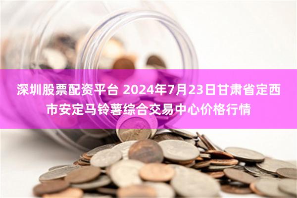 深圳股票配资平台 2024年7月23日甘肃省定西市安定马铃薯综合交易中心价格行情