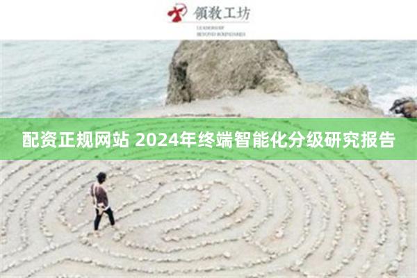 配资正规网站 2024年终端智能化分级研究报告