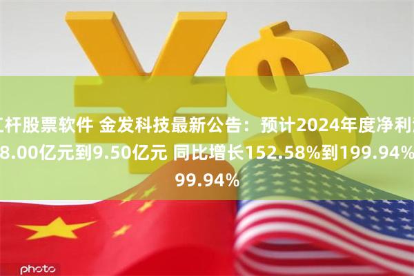 杠杆股票软件 金发科技最新公告：预计2024年度净利润8.00亿元到9.50亿元 同比增长152.58%到199.94%